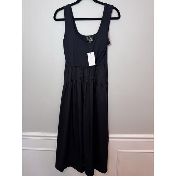 Line & Dot Jayde Midi Dress Size L Summer Beach Casual Brunch Date Night NWT - Picture 4 of 15